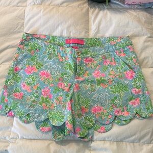 Lilly Pulitzer X Disney buttercup shorts size 6